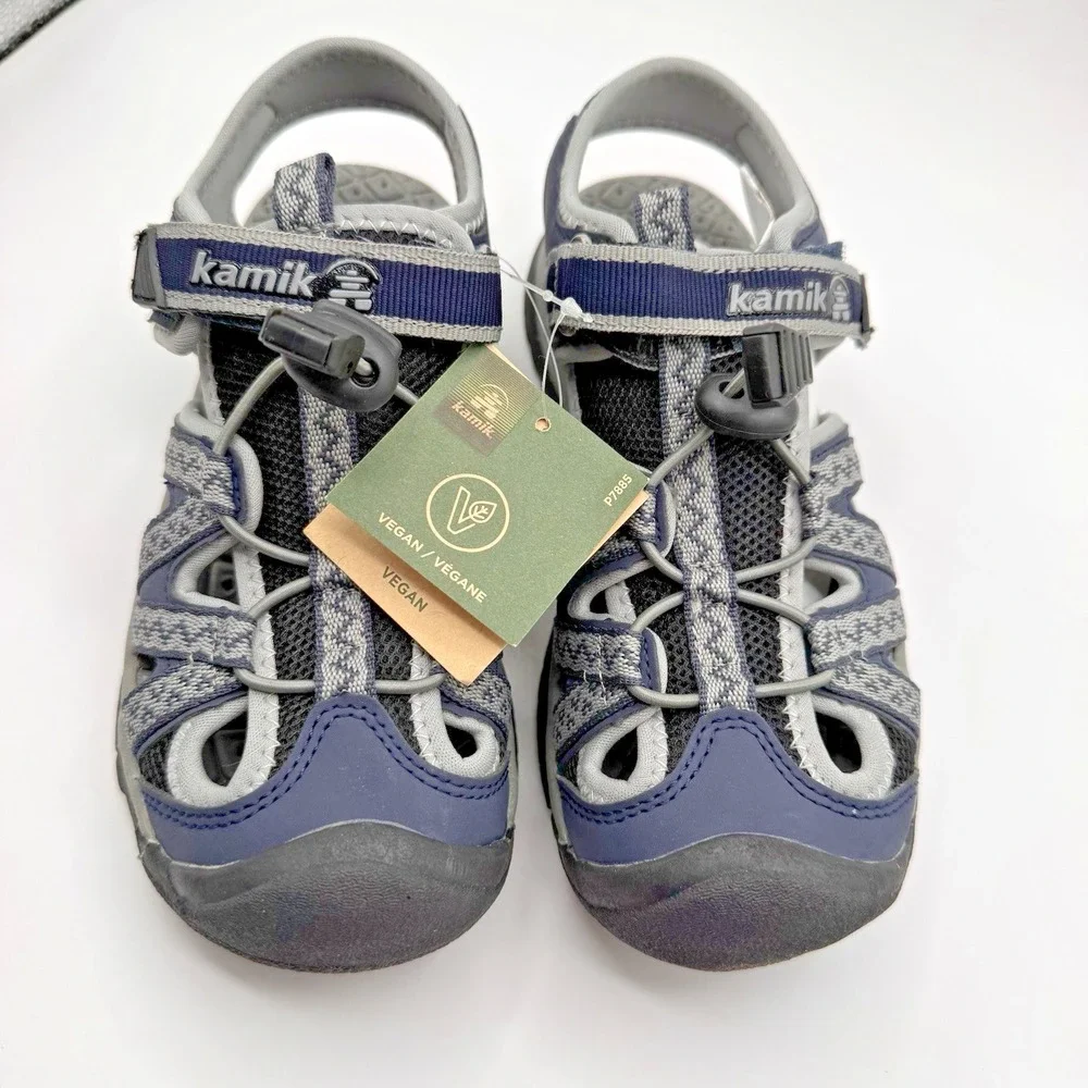 Kamik  Islander 2 Women's 5 Navy Marine Blue Sandals -‎ HK2249 Hiking Outdoors